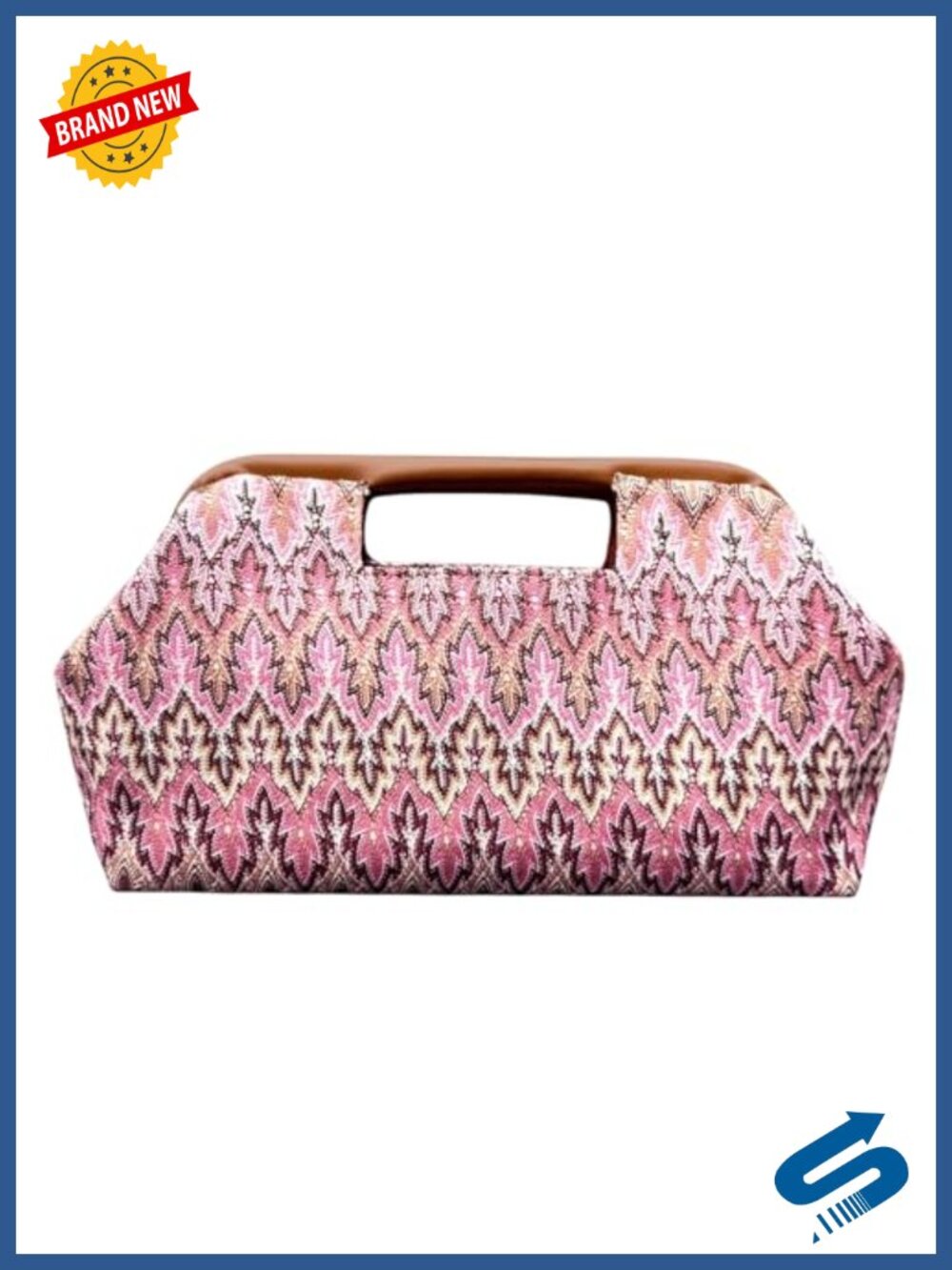 Top Handle Clutch Purse Faux Leather Evening Bag for Party & Daily Use